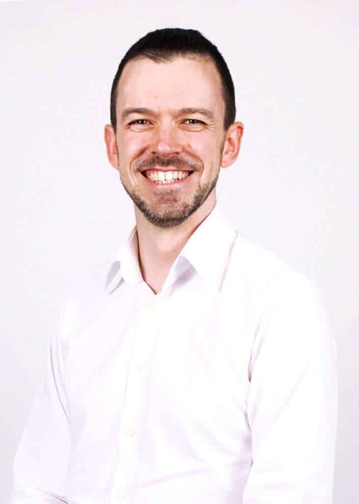 Head shot of Phil, Director of Research & Marketing at 1st Line Defence