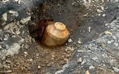 Suspected 500kg WWII unexploded bomb found at the Rivenwoods housing development at Newtownards.