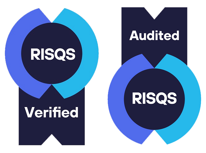 RISQS Verified and Accredited Stamp