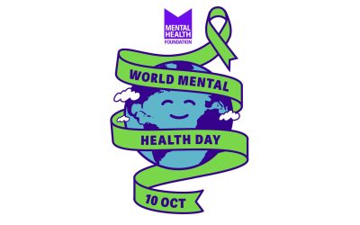 World Mental Health Day logo and branding – held on 10th October every year